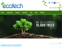 Tablet Screenshot of ecotechky.com